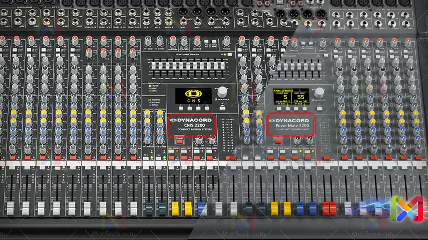 What is the difference between a mixer and a power mixer?