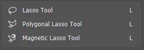 ابزار انتخاب دستی در فتوشاپ