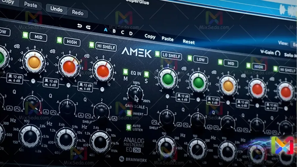 پلاگین AMEK EQ 250 توسط Plugin Alliance منتشر شد